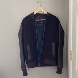 Tommy Hilfiger Burgundy Bomber Jacket